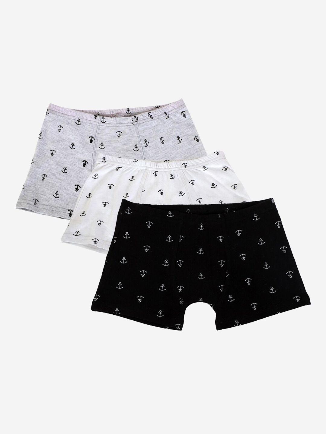 yk  boys assorted pack of 3 trunks