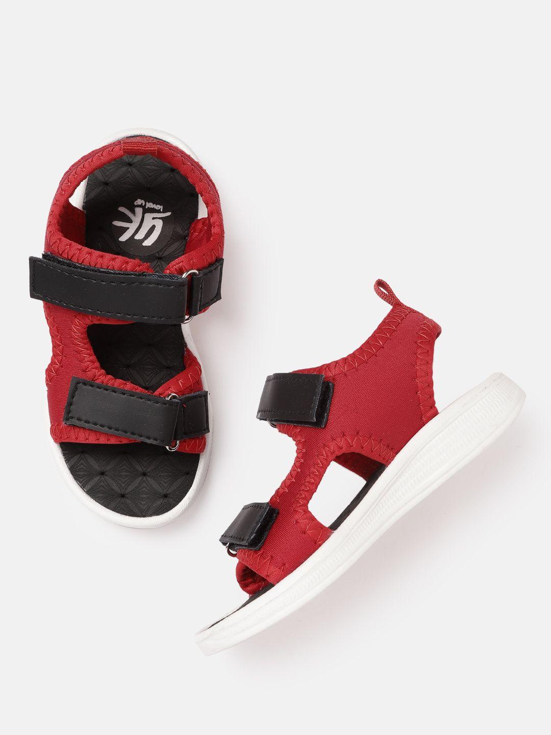 yk boys colourblocked sports sandals