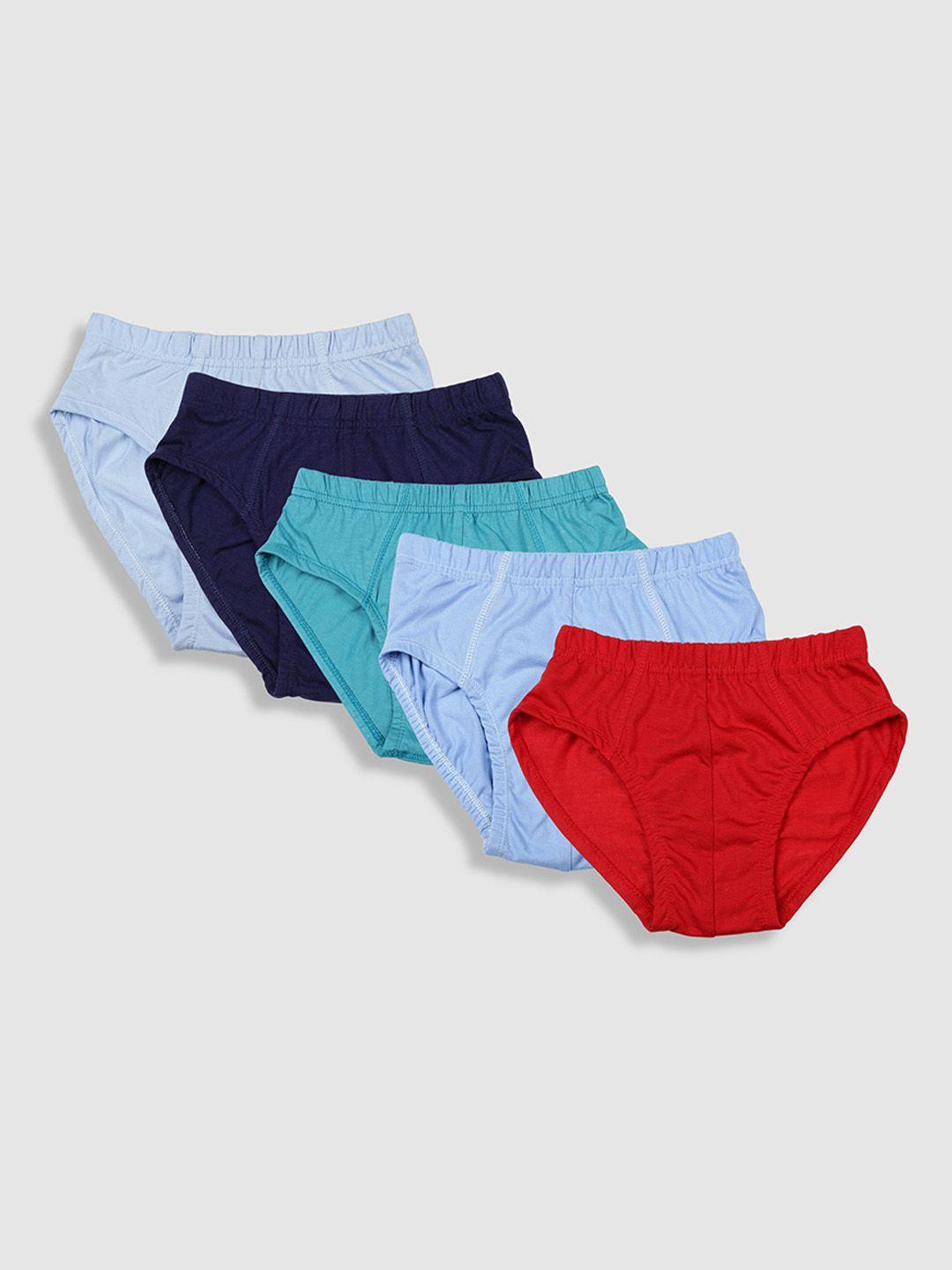 yk boys pack of 5 assorted cotton briefs