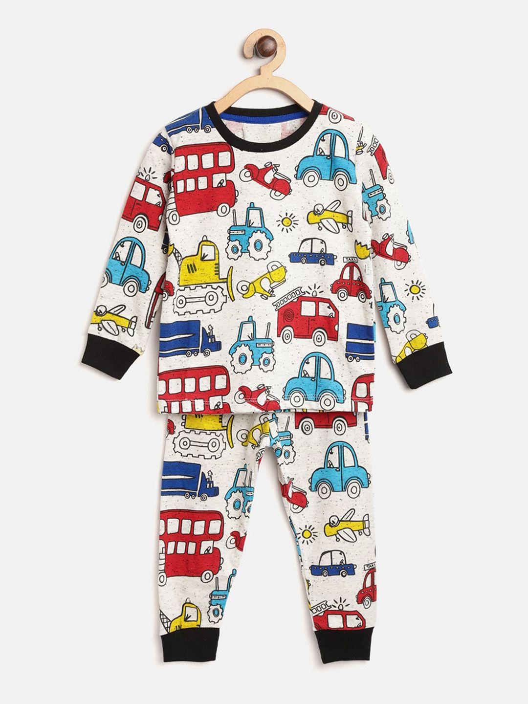 yk boys printed night suit