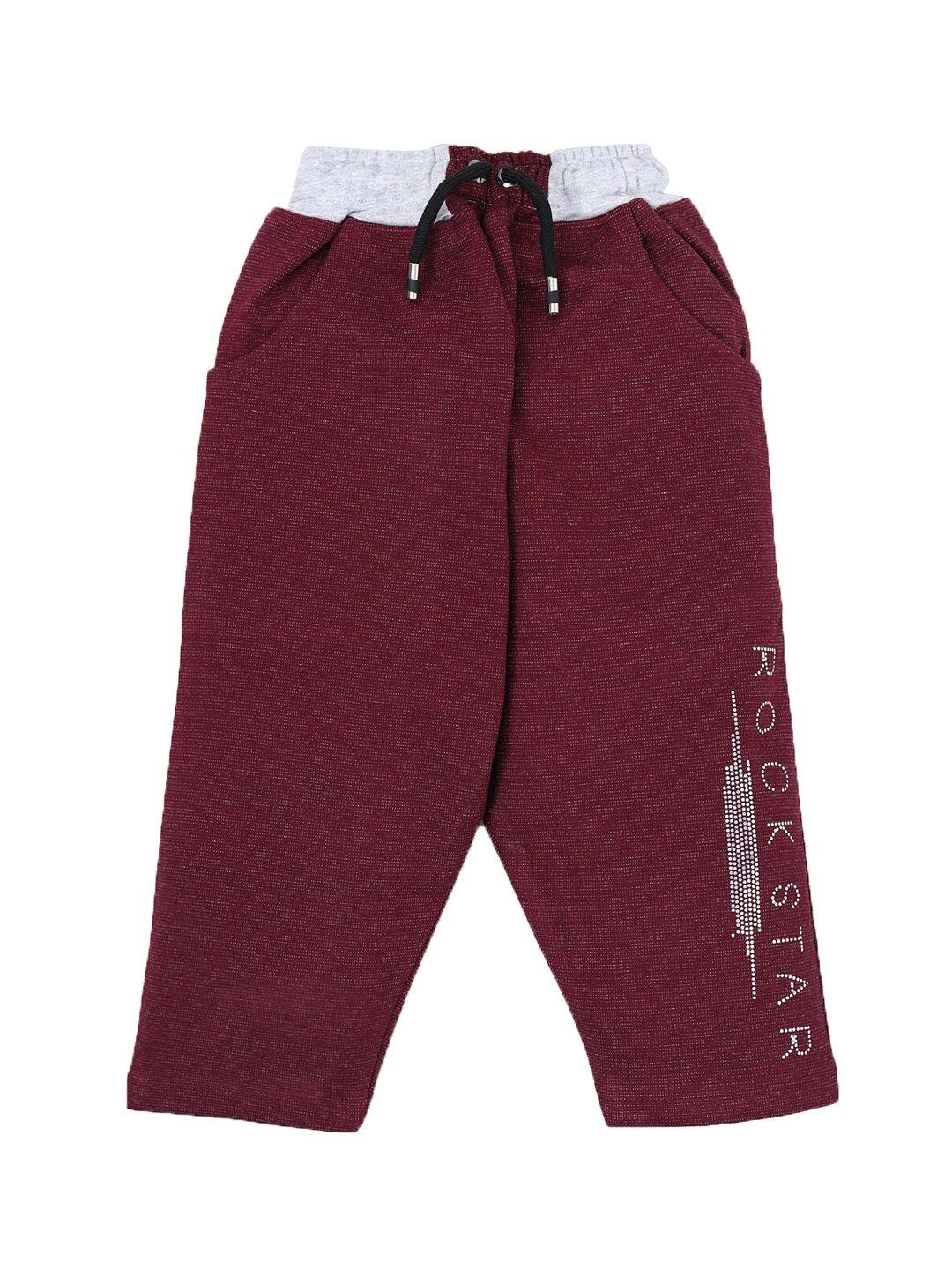 yk boys pure-cotton track pants