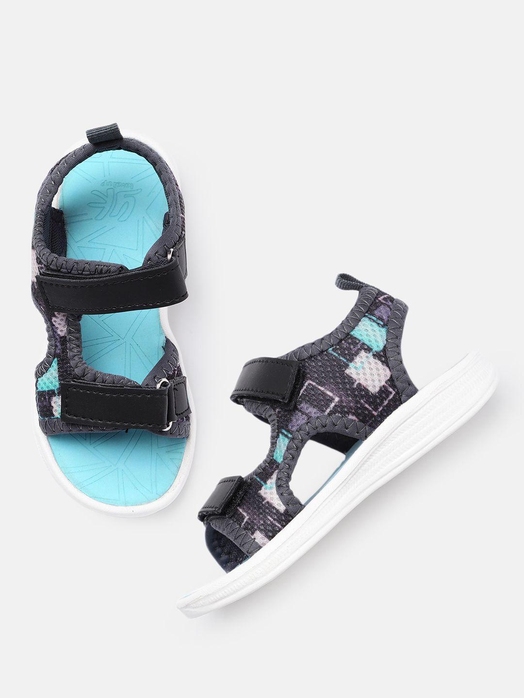 yk boys solid sports sandals