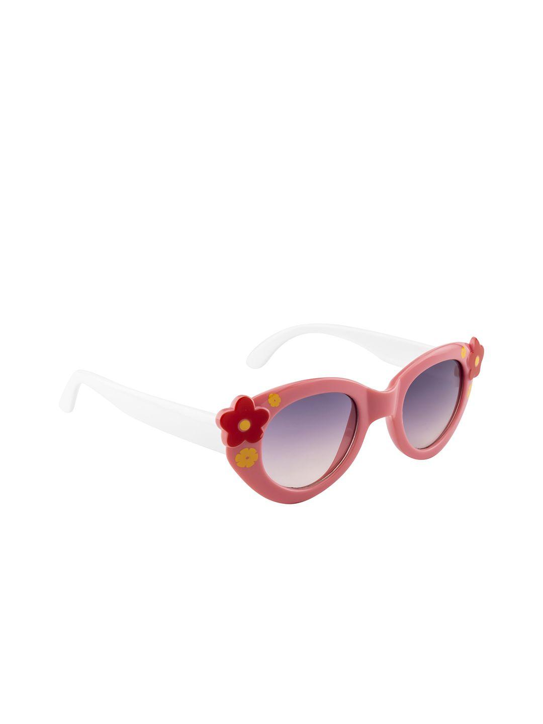 yk kids lens & oval sunglasses with uv protected lens yk-j8131