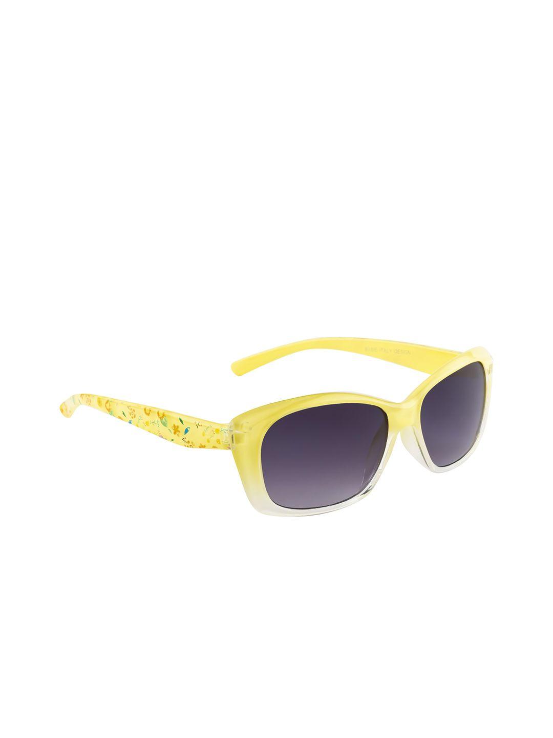 yk unisex kids square sunglasses with uv protected lens