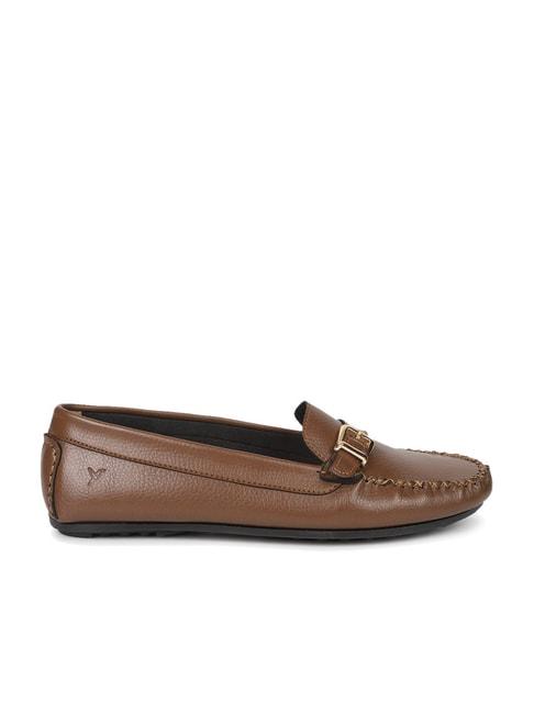yoho women's brown casual loafers