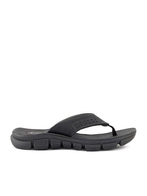 yoho men's arch support breeze grey flip flops