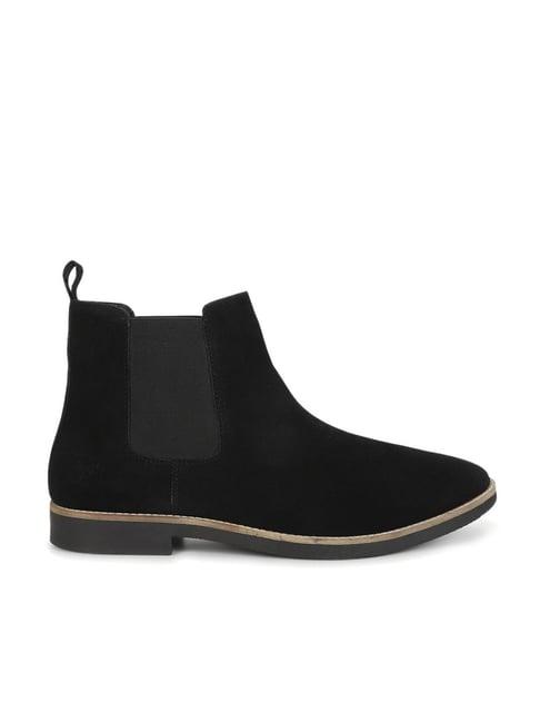 yoho men's classic black chelsea boots