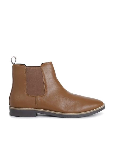 yoho men's earthy tan chelsea boots