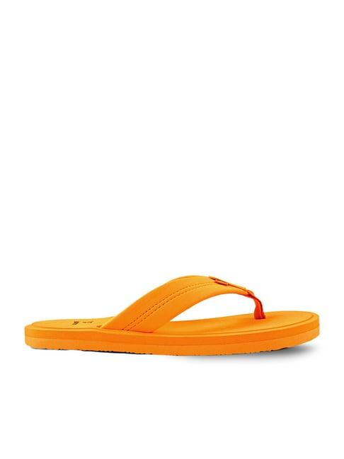 yoho men's eva bubbles yellow flip flops