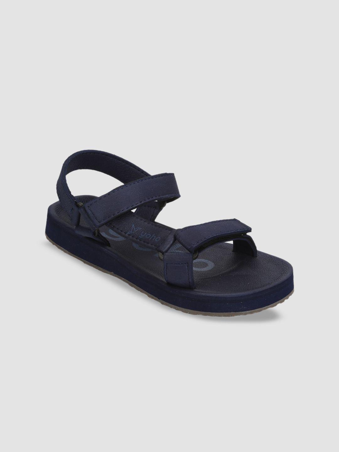 yoho textured sports sandals with velcro