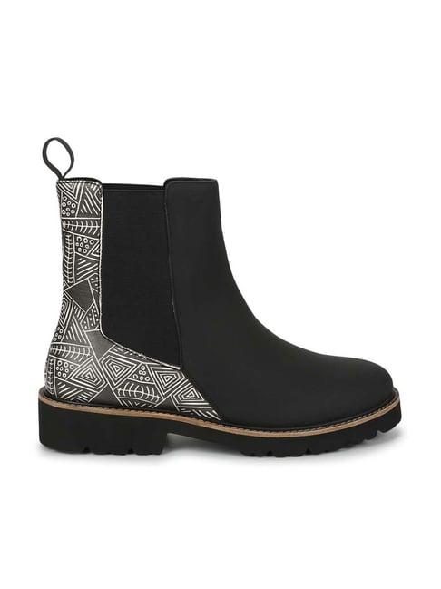 yoho women's black chelsea boots