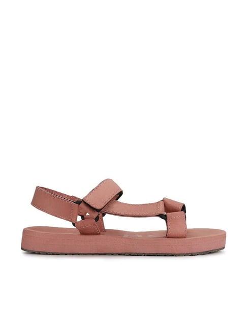 yoho women's peach floater sandals