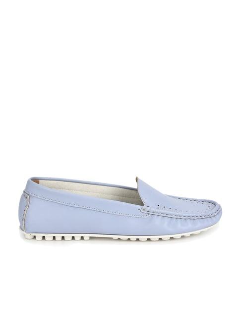 yoho women's sky blue casual loafers