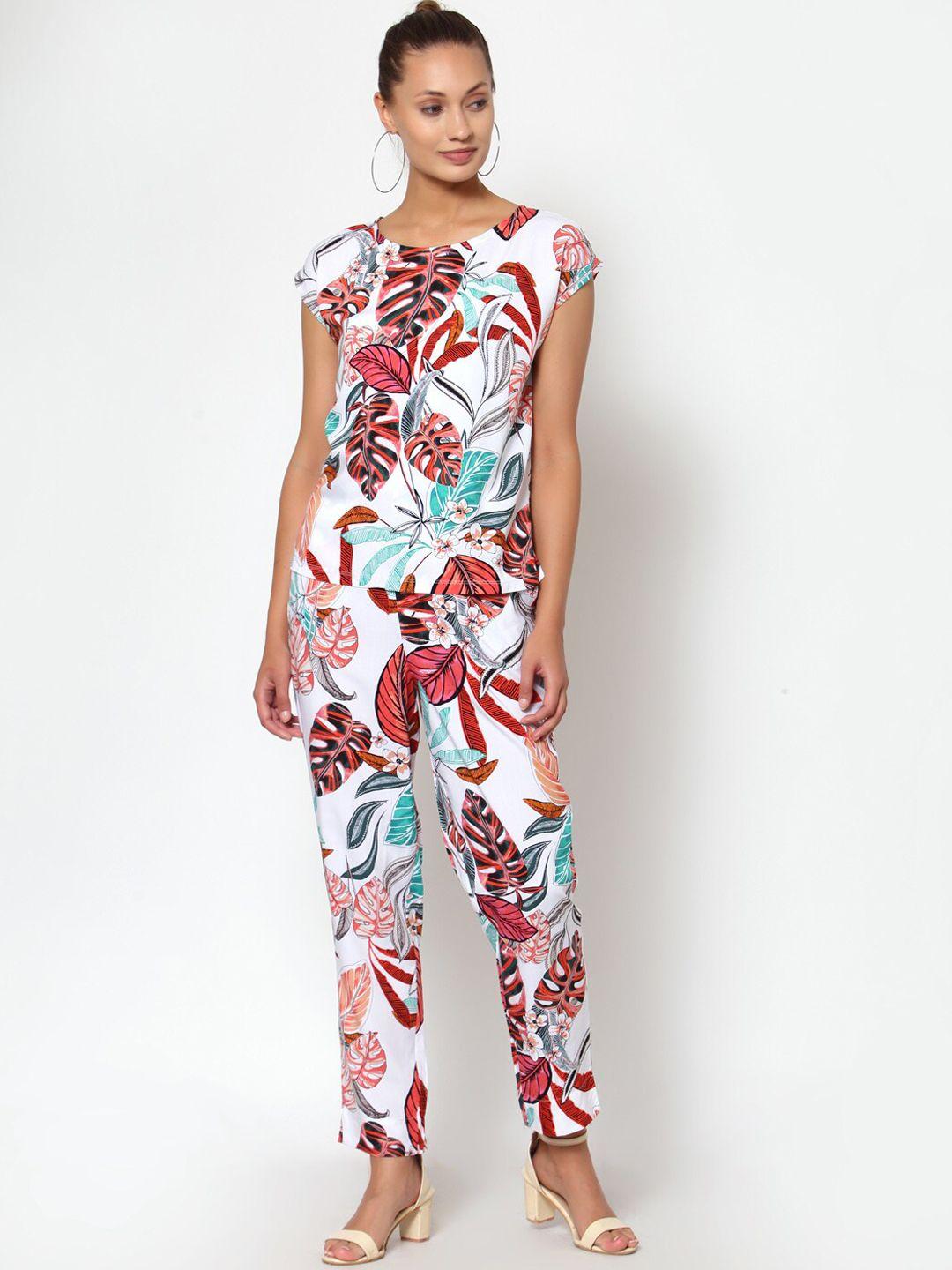 yoonoy printed top with trousers co-ords