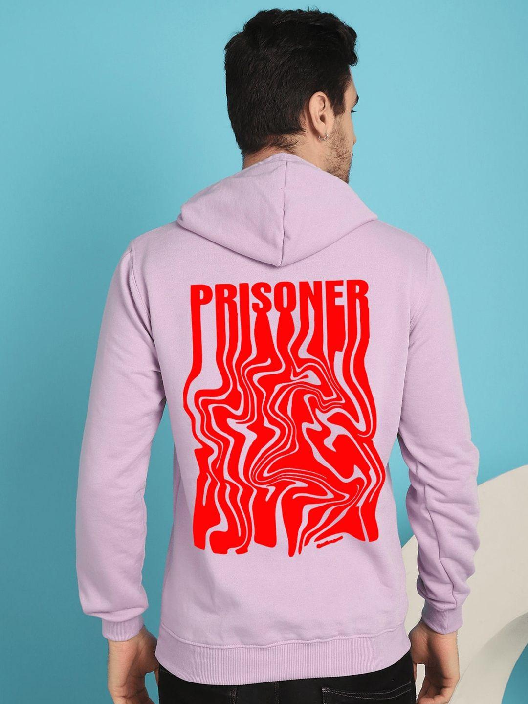 you forever graphic printed hooded fleece sweatshirt