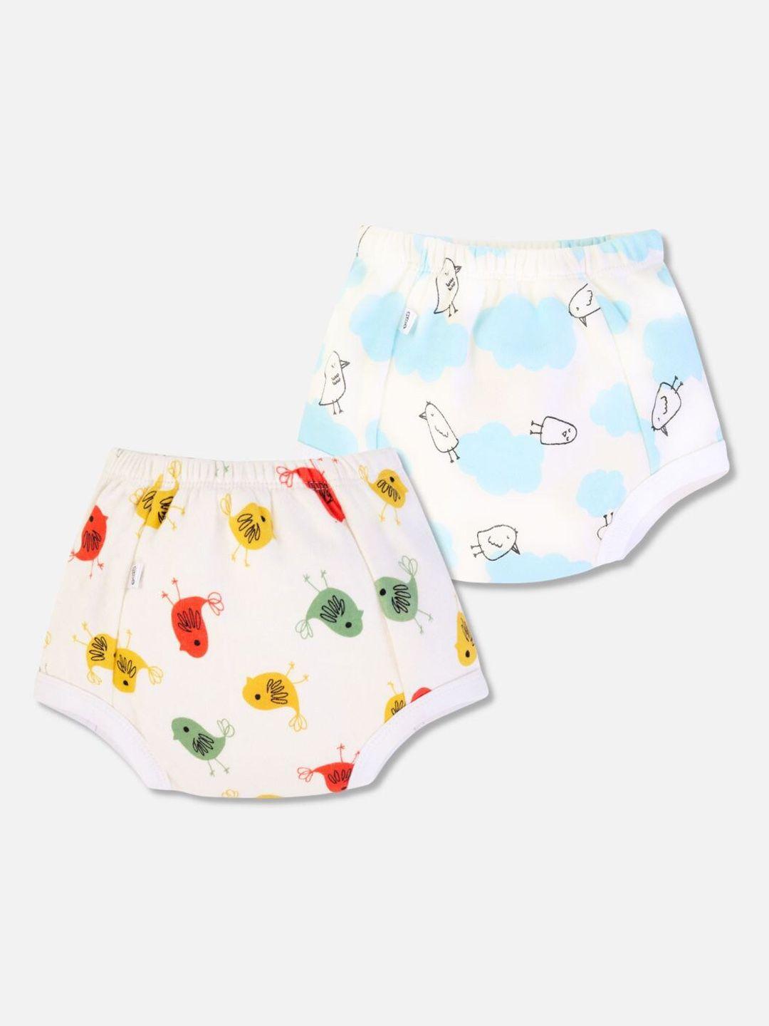 you got plan b kids pack of 2 printed pure cotton anti microbial padded basic briefs