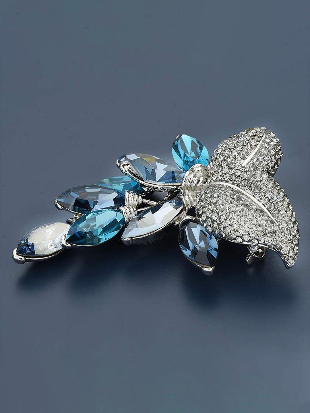 youbella crystal-charm brooch