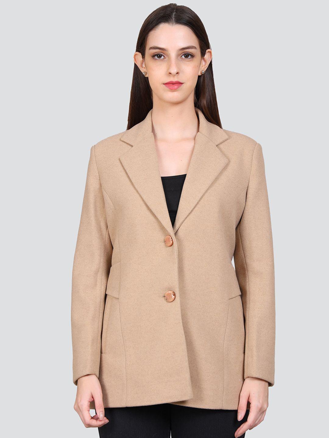 young club classic women single-breasted overcoat