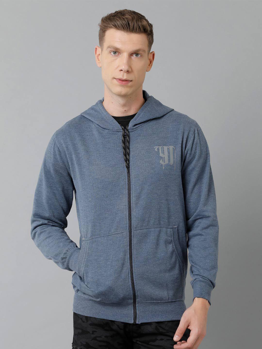 yovish men hooded cotton sweatshirt