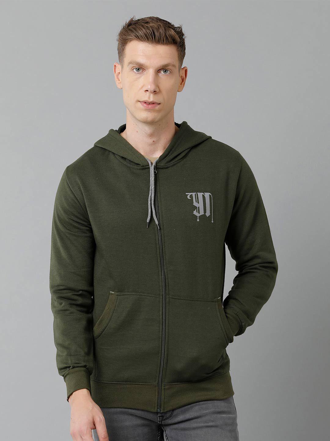 yovish men hooded cotton sweatshirt