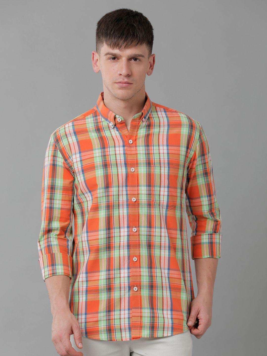 yovish premium tartan checks checked cotton casual shirt