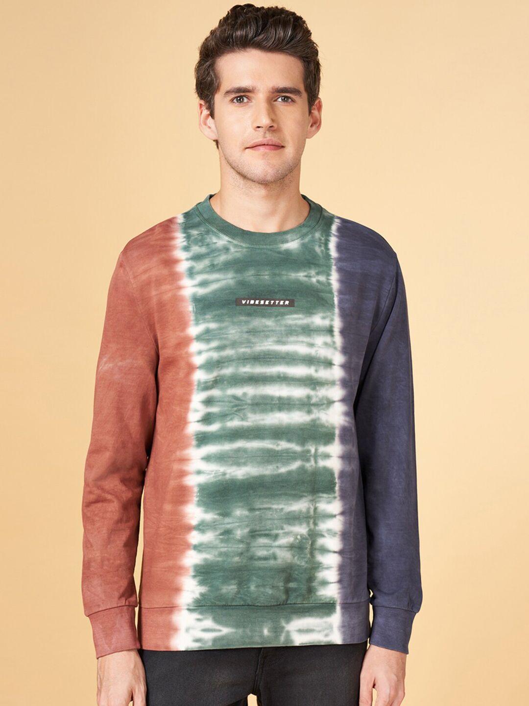 yu by pantaloons abstract printed cotton sweatshirt