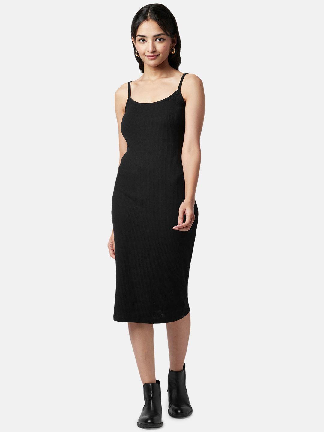 yu by pantaloons bodycon midi dress