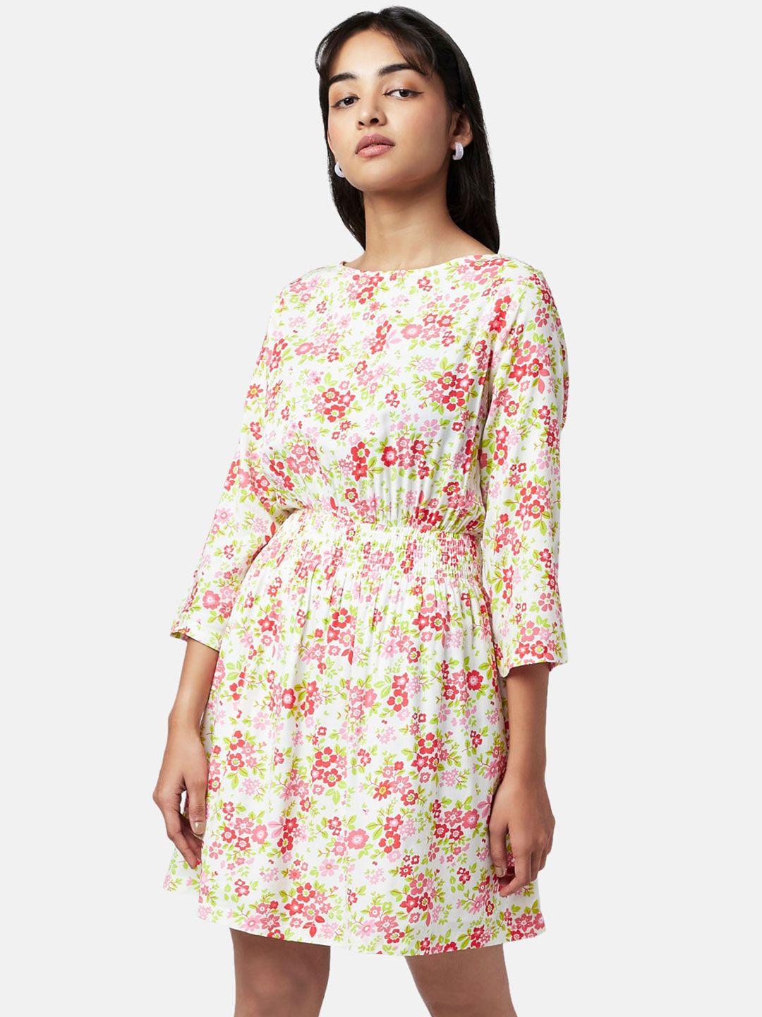 yu by pantaloons floral cotton dress