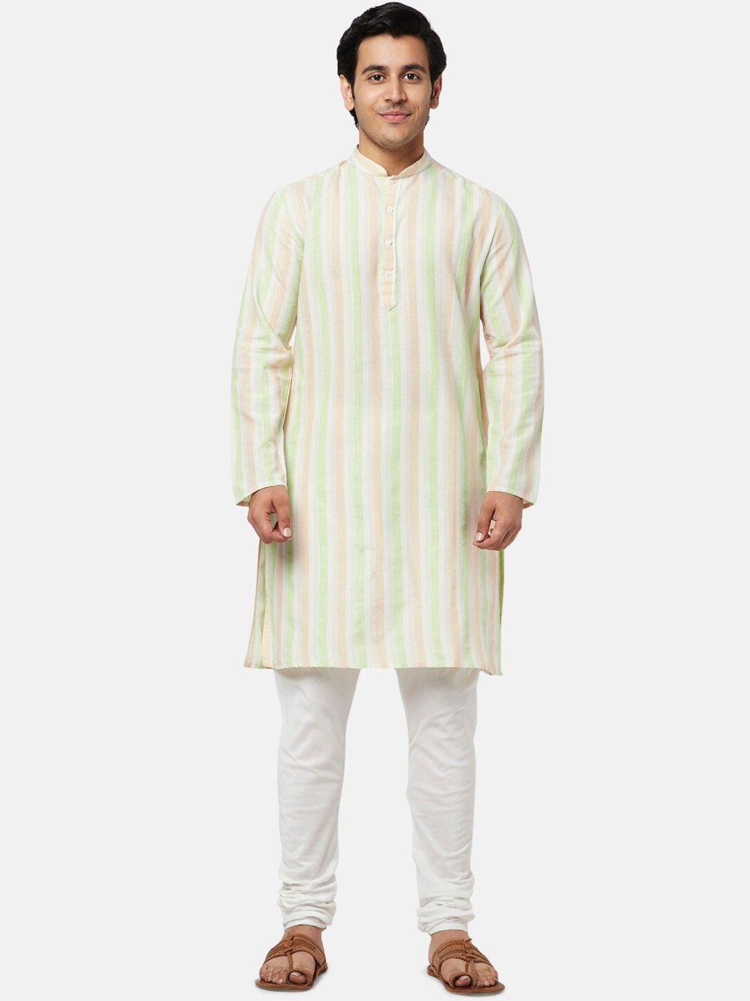 yu by pantaloons men striped kurta