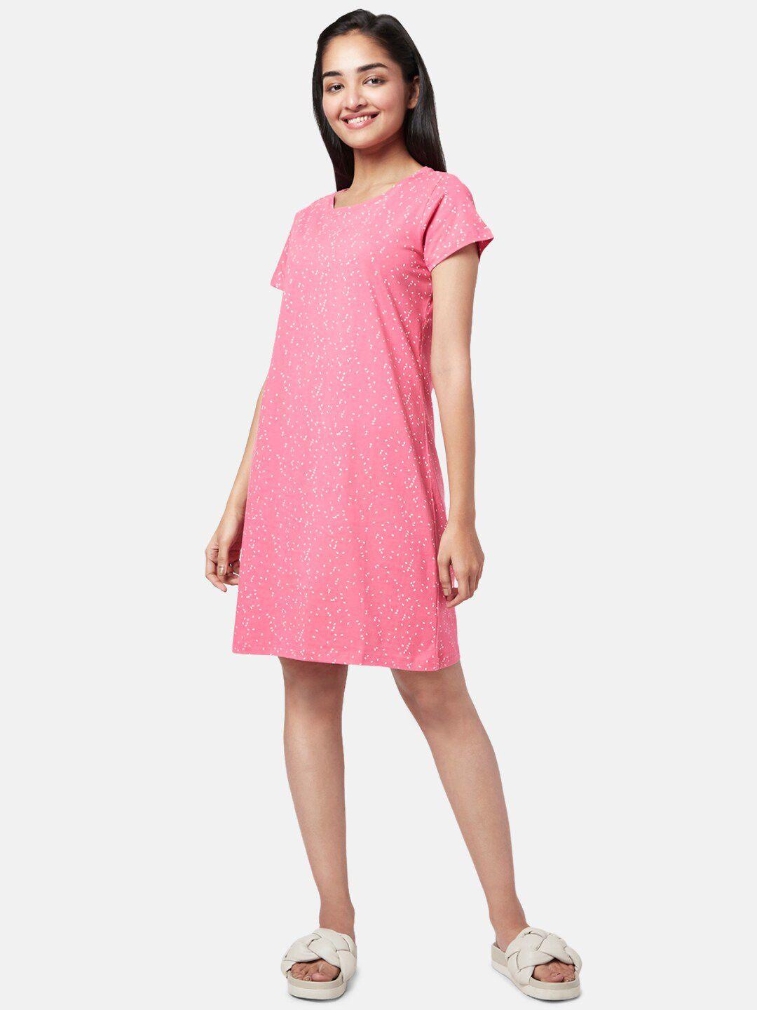 yu by pantaloons pure cotton printed nightdress