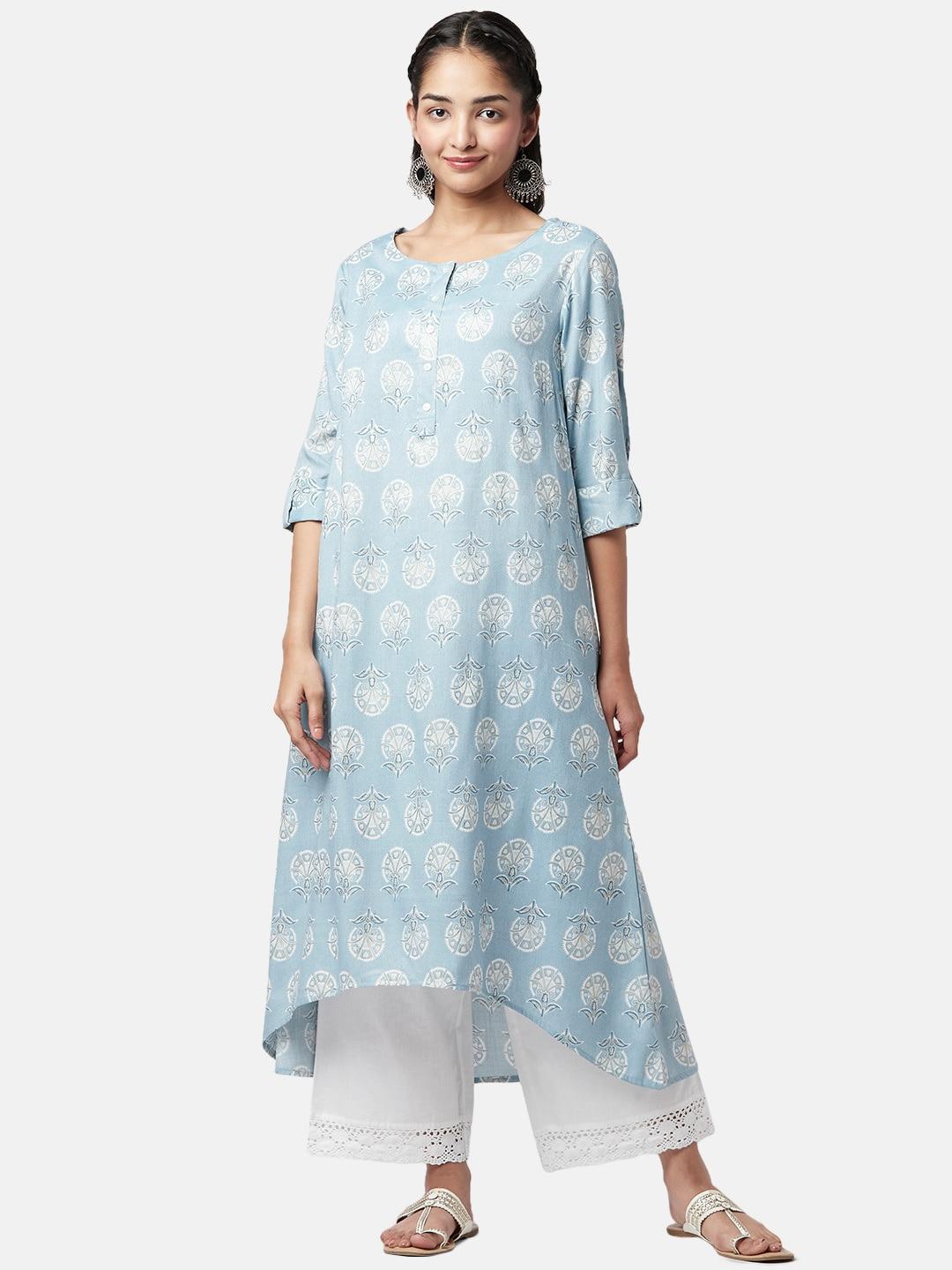 yu by pantaloons women ethnic motifs printed kurta