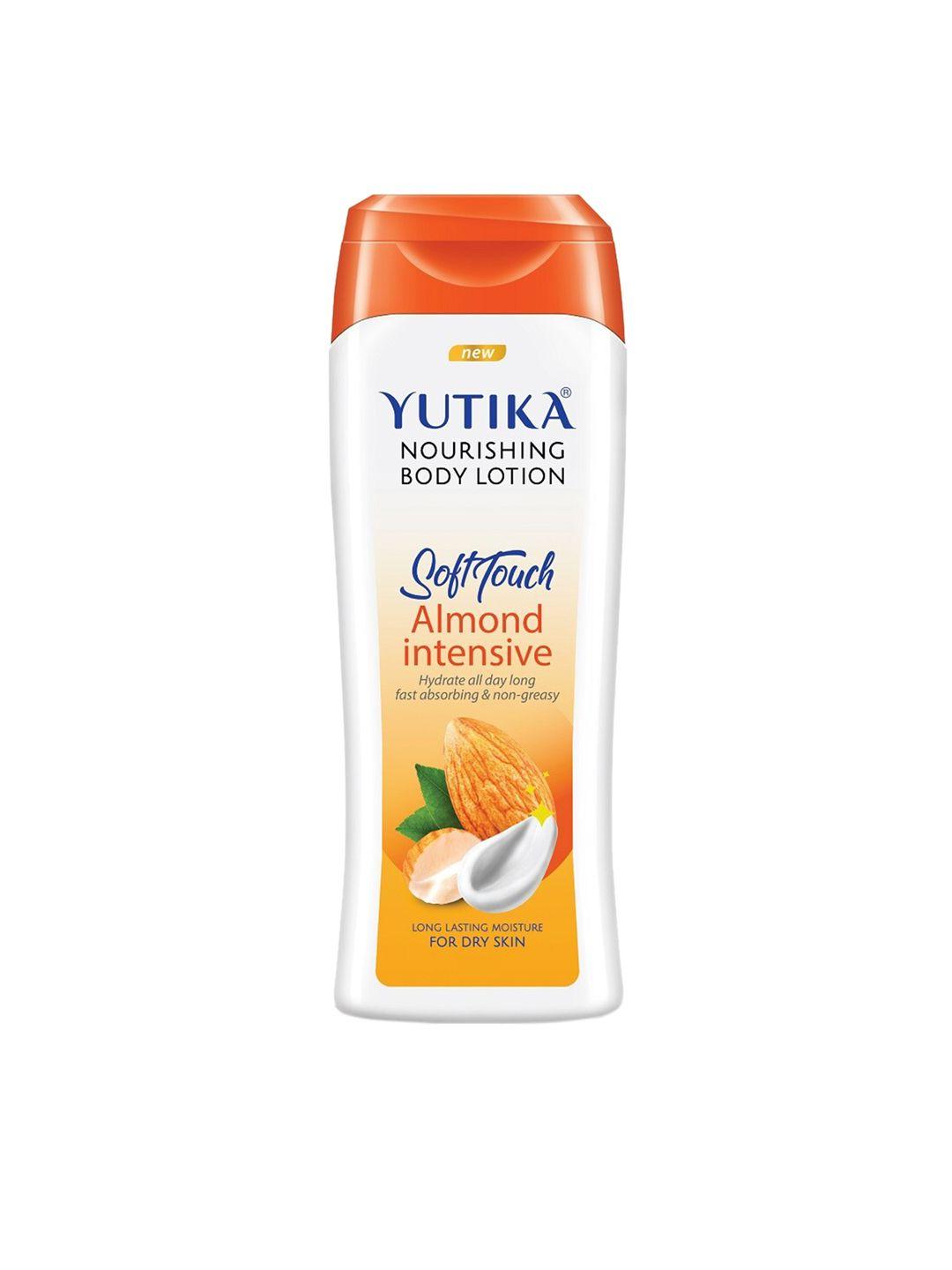 yutika nourishing body lotion soft touch almond intensive - 300 ml