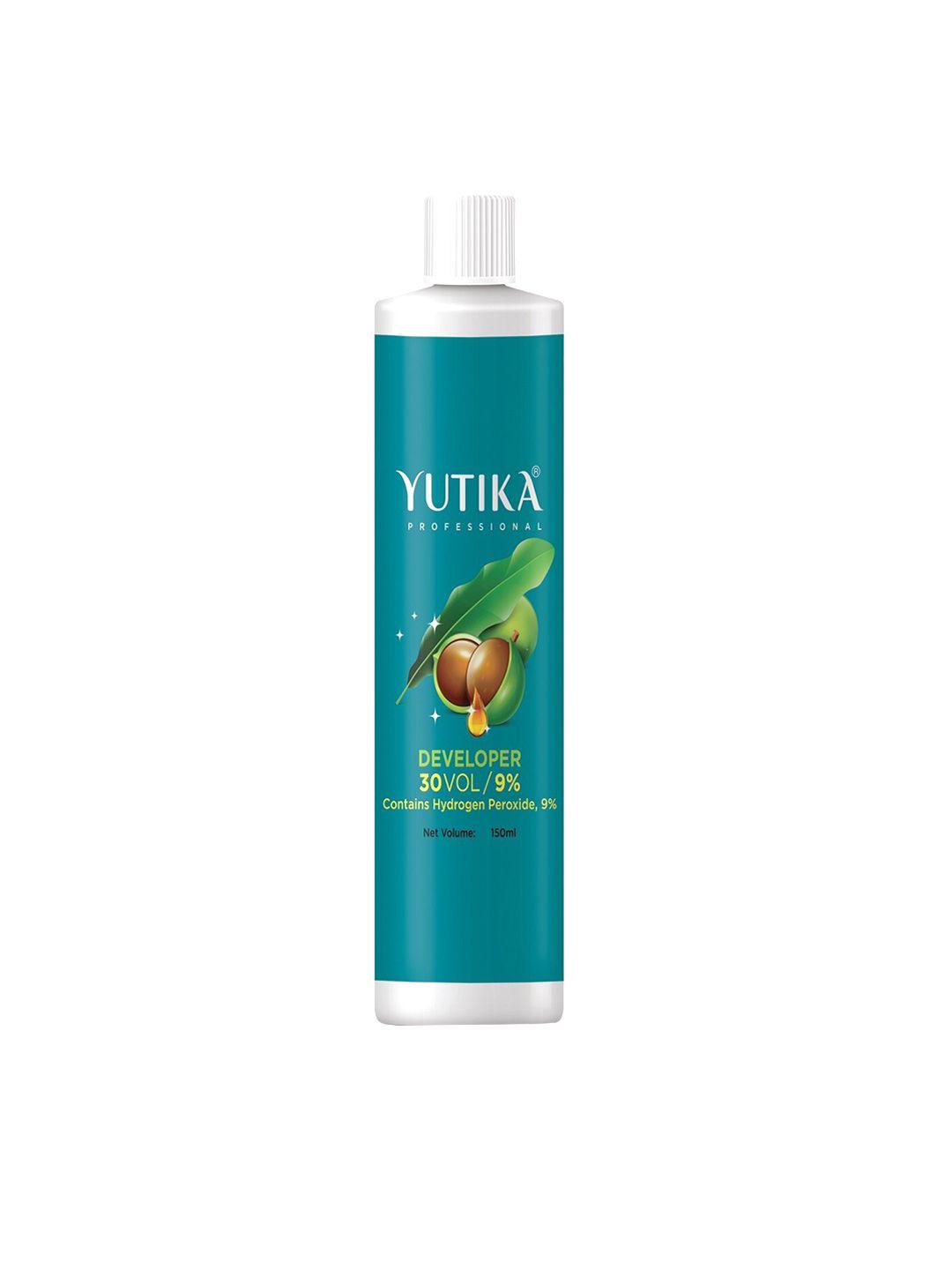 yutika professional 30 volume 9% hydrogen peroxide hair developer - 150 ml