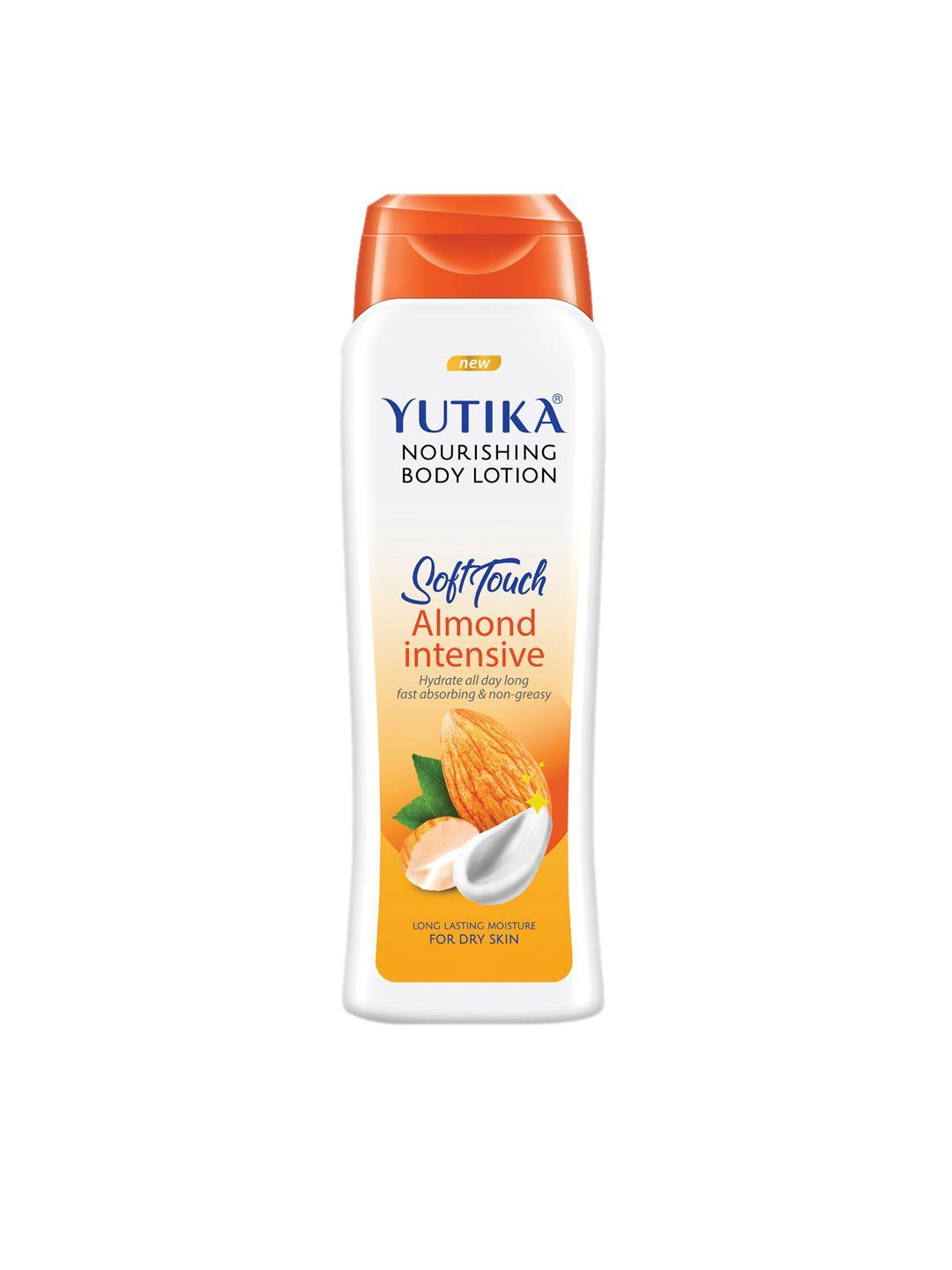 yutika nourishing body lotion soft touch almond intensive - 500 ml