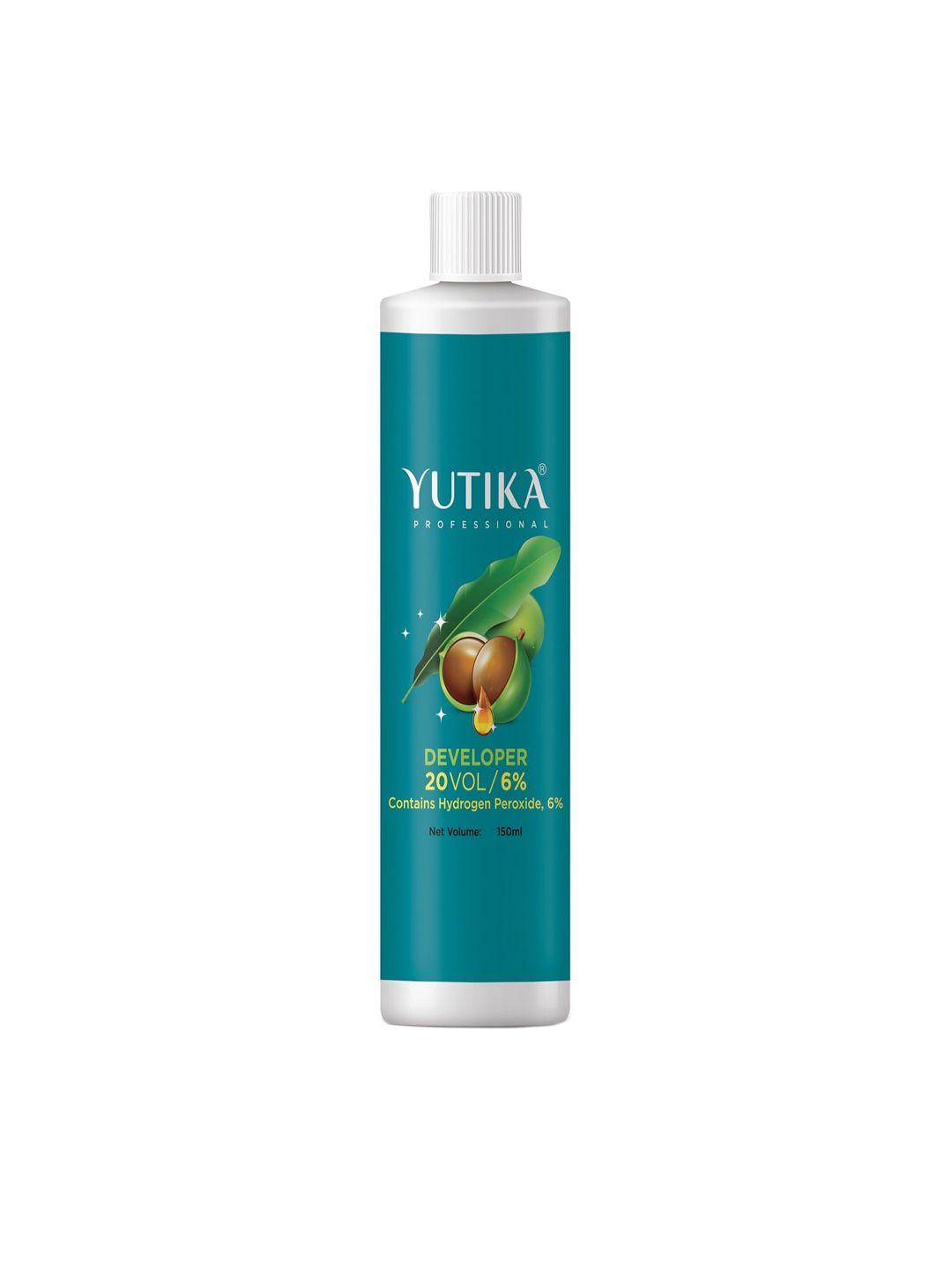 yutika professional 20 volume 6% hydrogen peroxide hair developer - 150 ml