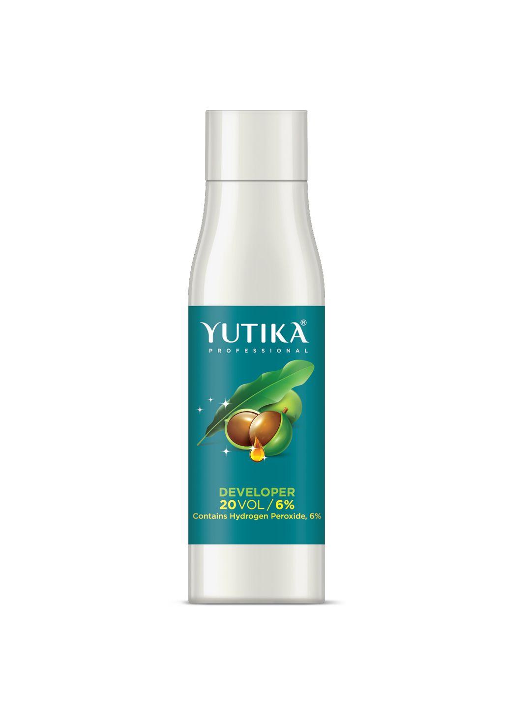 yutika professional hair developer 20 volume 6%, 500ml