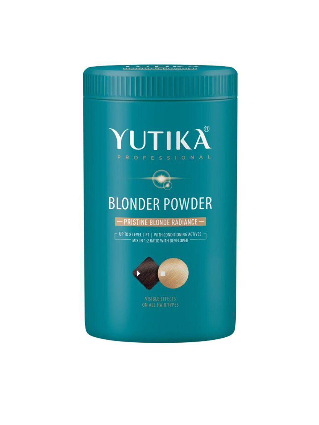 yutika professional pristine blonde radiance blonder powder 400 gm