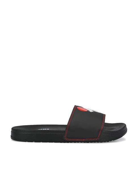 yuuki men's boom carbon black slides