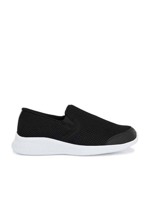 yuuki men's just walk black walking shoes