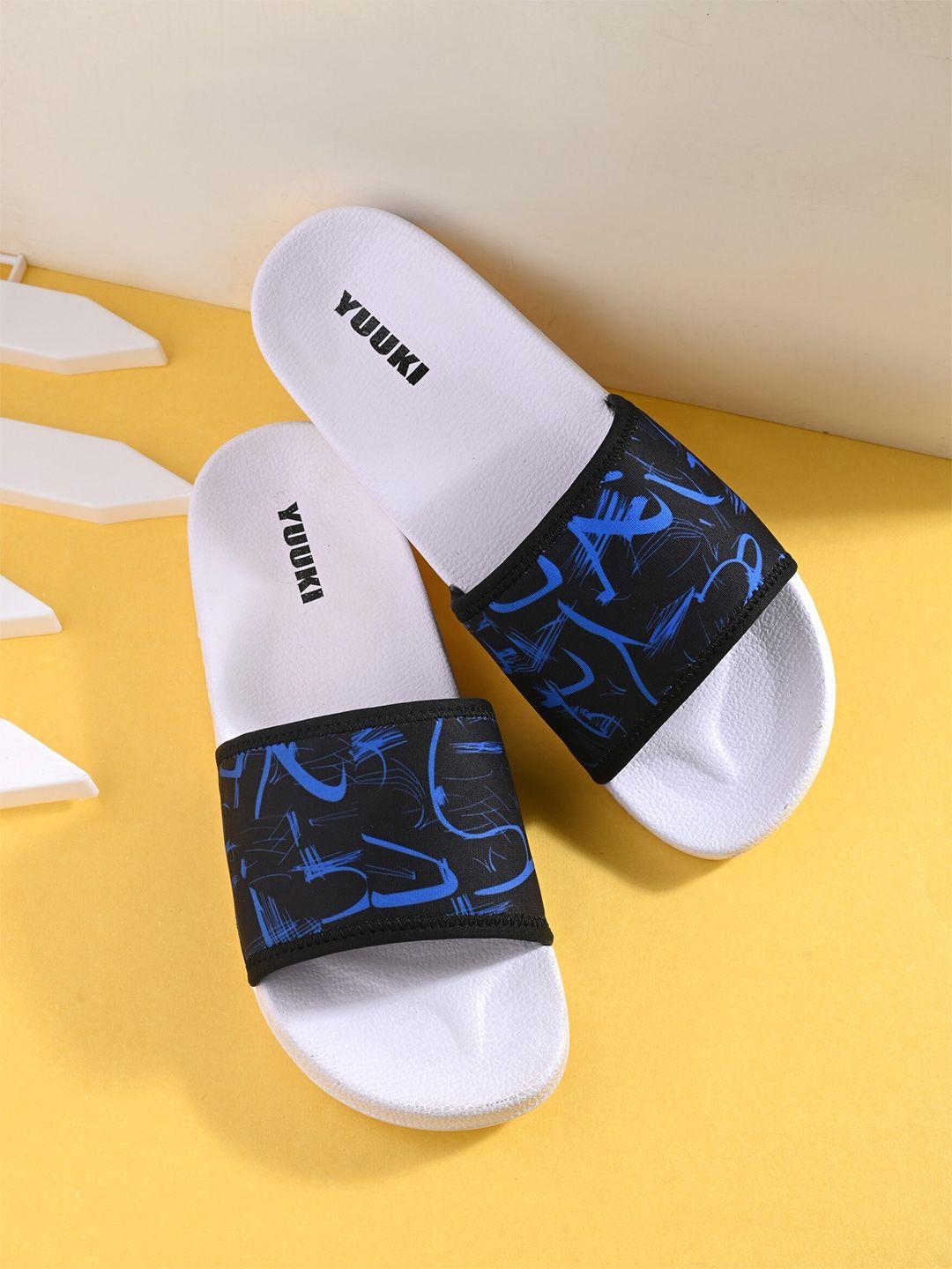 yuuki men printed sliders