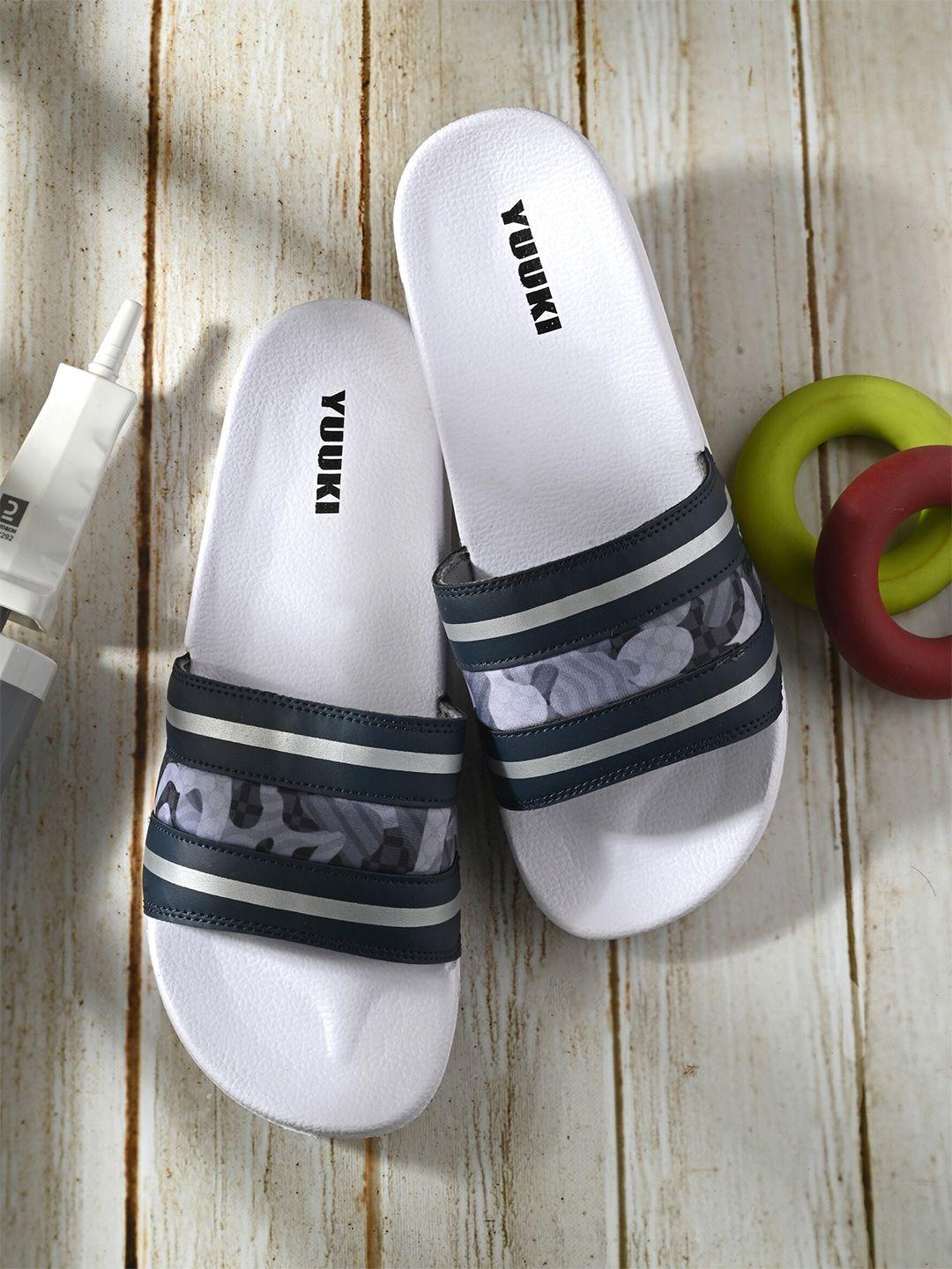 yuuki men printed sliders