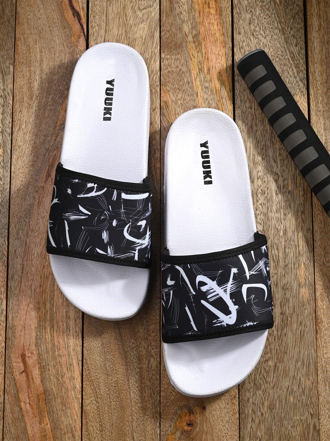 yuuki men printed sliders