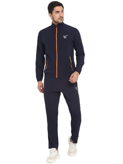 yuuki navy regular fit tracksuit