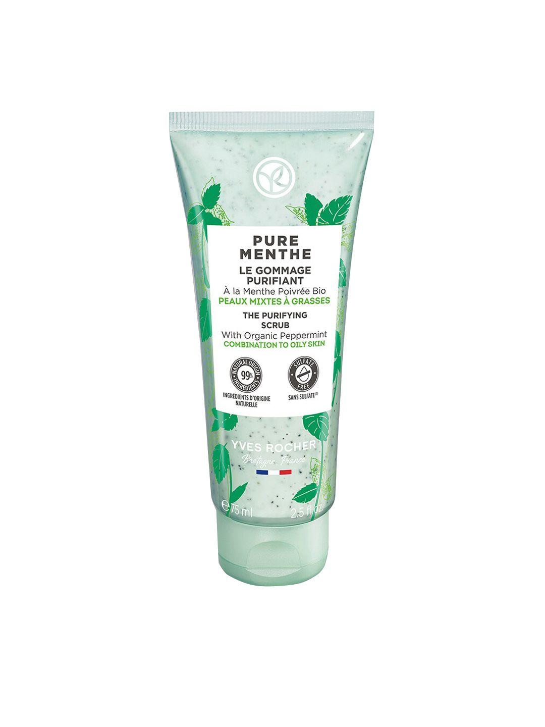 yves rocher pure menthe the purifying scrub