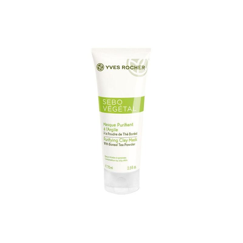 yves rocher sebo vegetal purifying clay mask