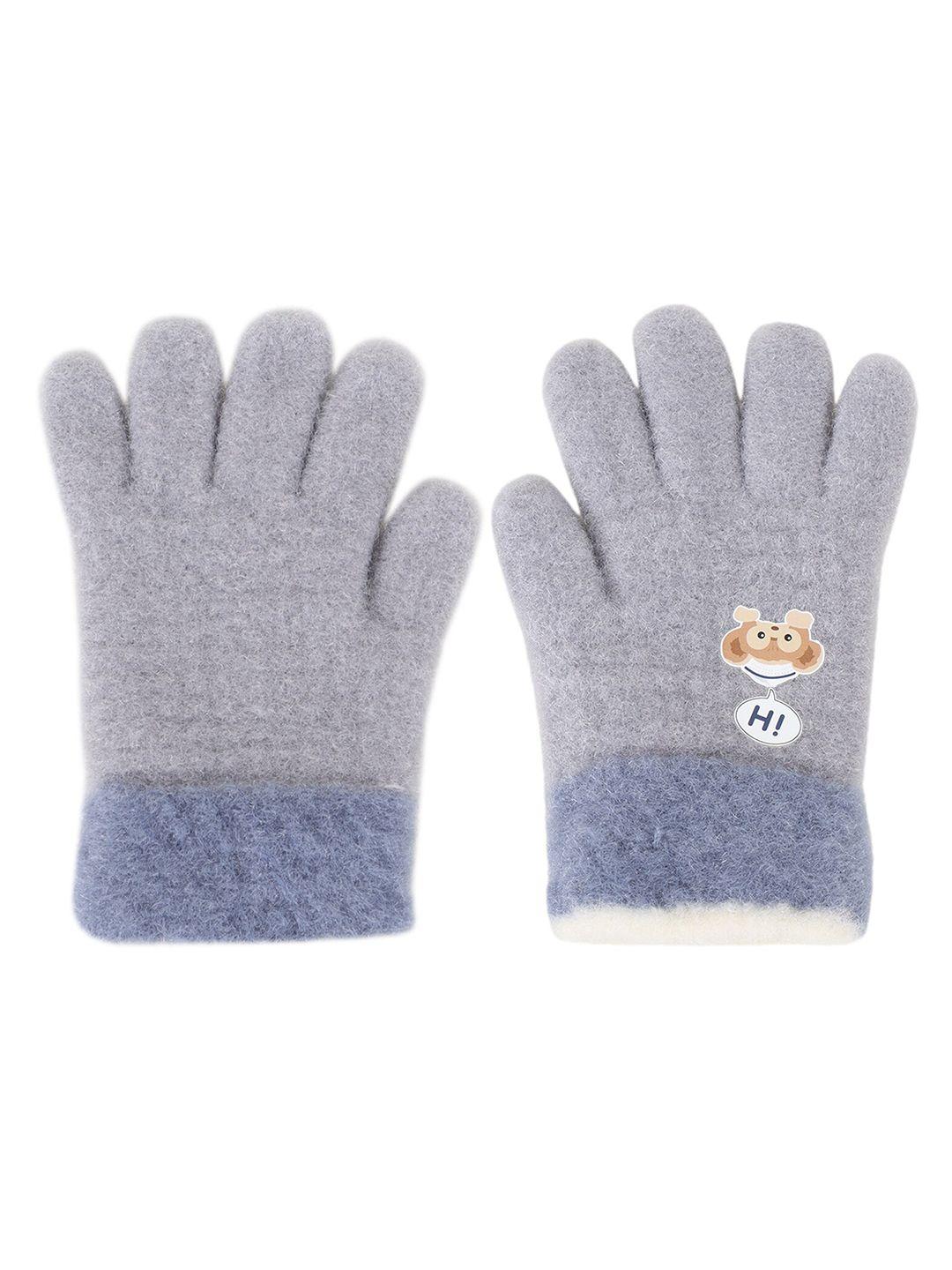 zacharias kids angora woolen winter gloves