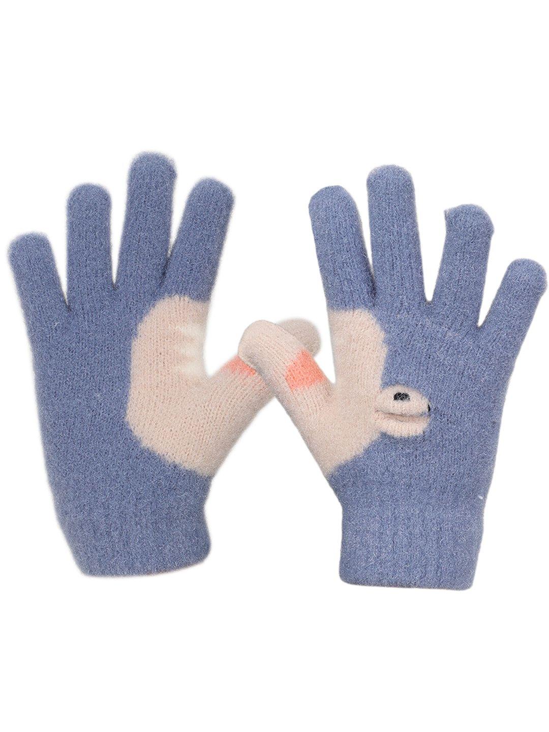 zacharias kids patterned winter gloves