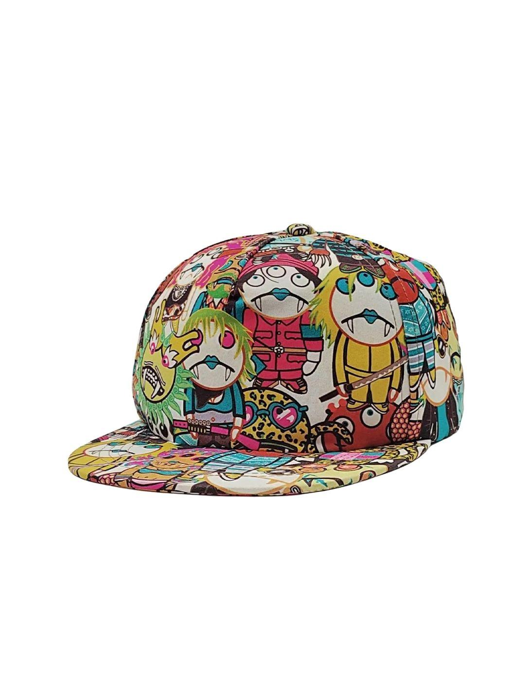 zacharias men printed cotton snapback cap