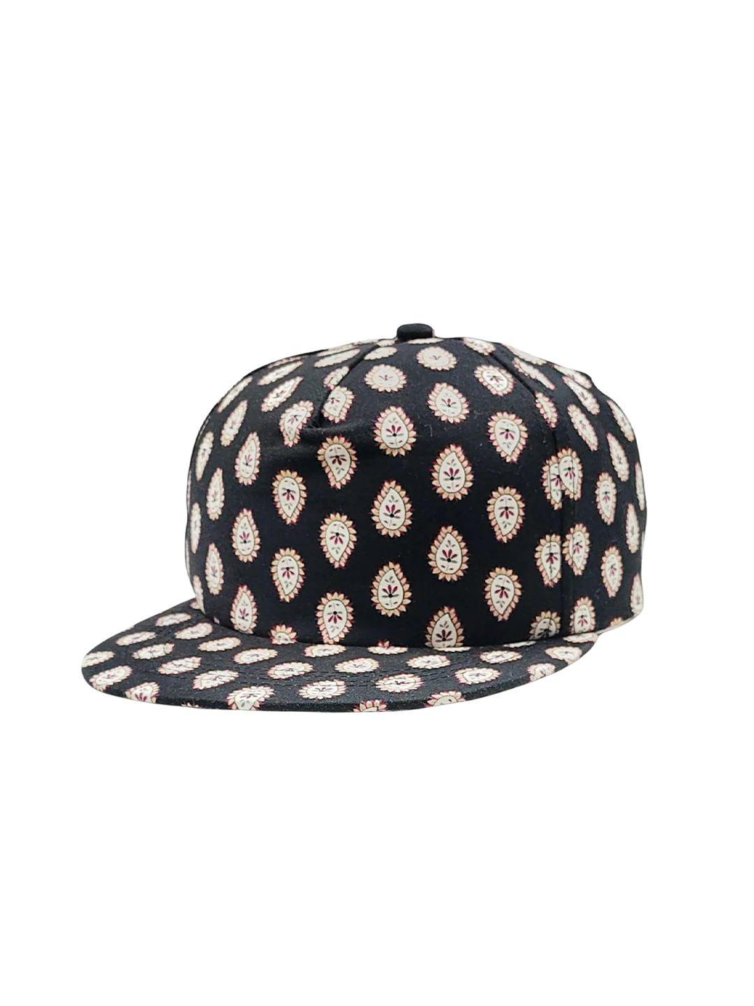 zacharias men printed cotton snapback cap