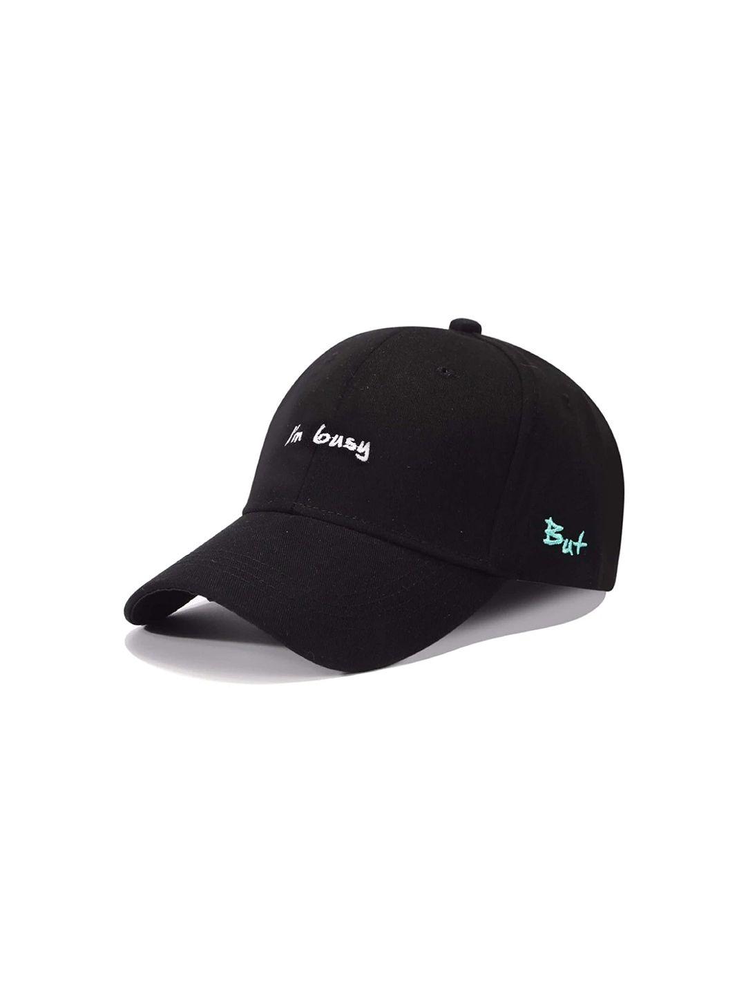 zacharias unisex black & white baseball cap